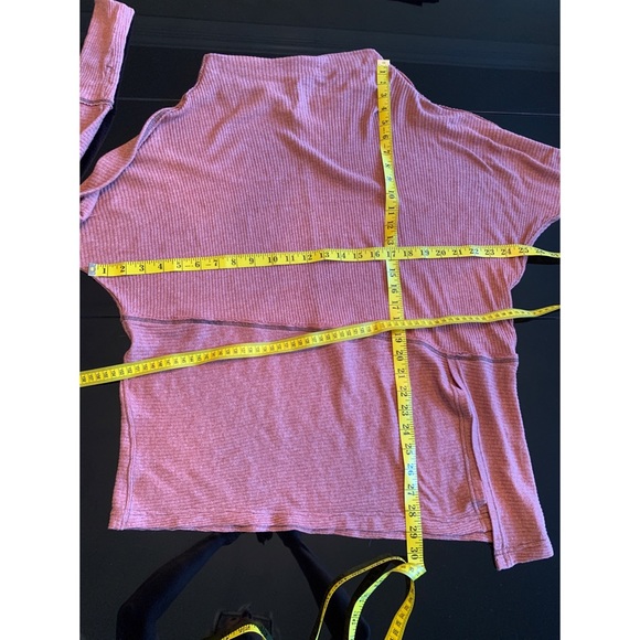 We The Free People Londontown Thermal Tunic Top in Rust, XS - Picture 3 of 12